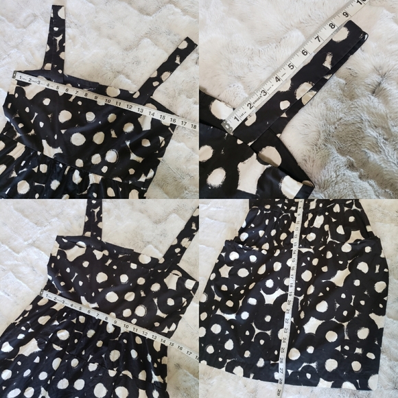 Theory Louni Tangiers Black White Circle Sundress - Picture 5 of 5